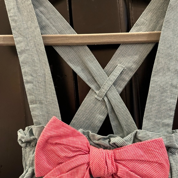 Sophie & Lucas Holiday Bow Bubble Boutique Christmas Outfit Size 12-18 months - Picture 2 of 9